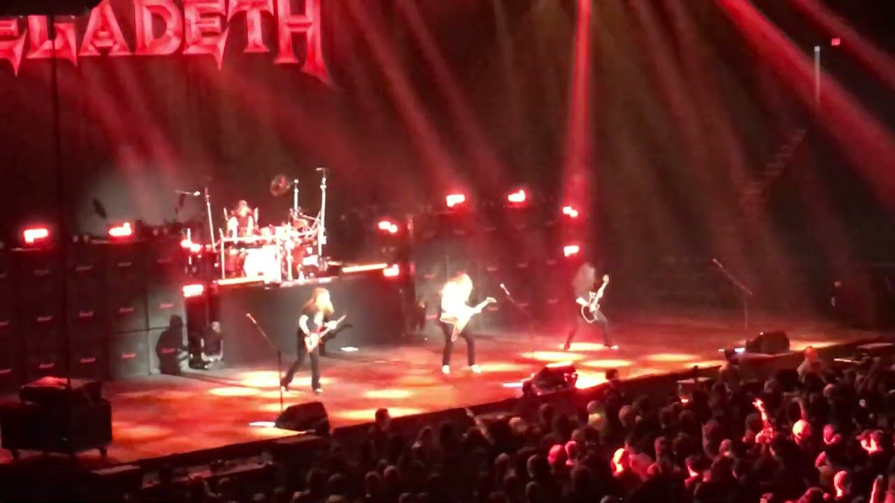 Megadeth The Mechanix Abbotsford, BC February 17th, 2026.