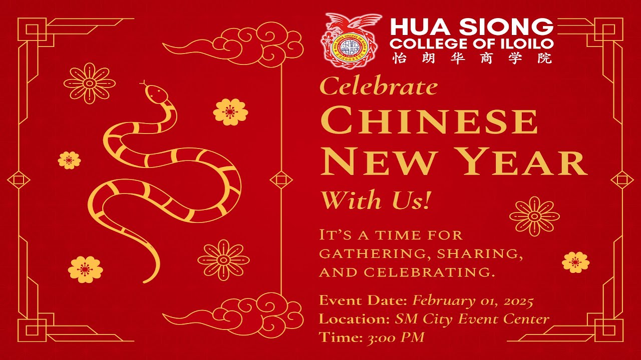 2025 Chinese New Year | Hua Siong College of Iloilo Mall Show