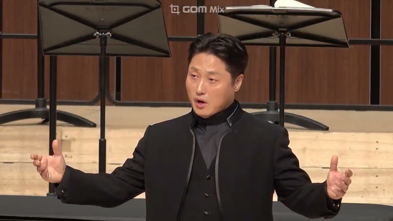 대관령/신봉승 시/박경규 곡/바리톤 정진원