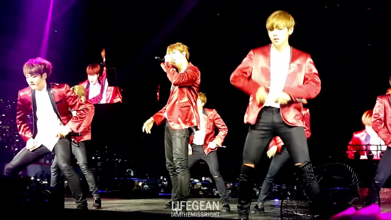 [170507] N.O, No More Dream, Boy in Luv, Danger, Run - BTS - Wings Tour in Manila Day 2