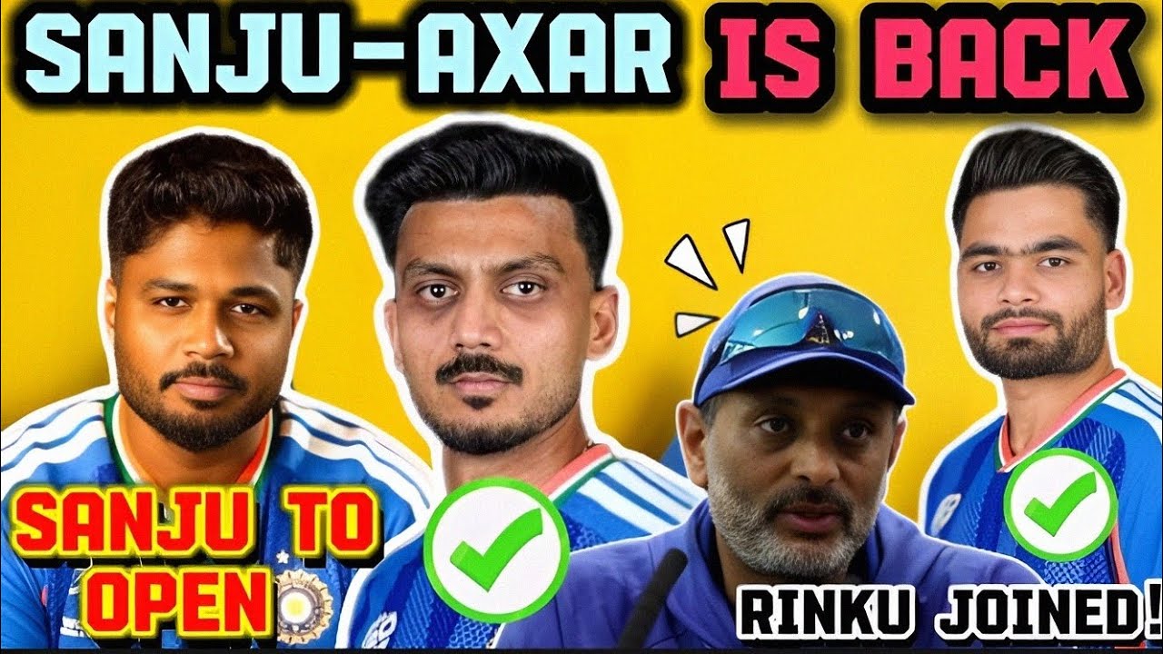 Sanju-Axar ki Double Entry! 😱 India vs Zimbabwe Playing XI Confirm! Ab semi-final pakka? 🔥