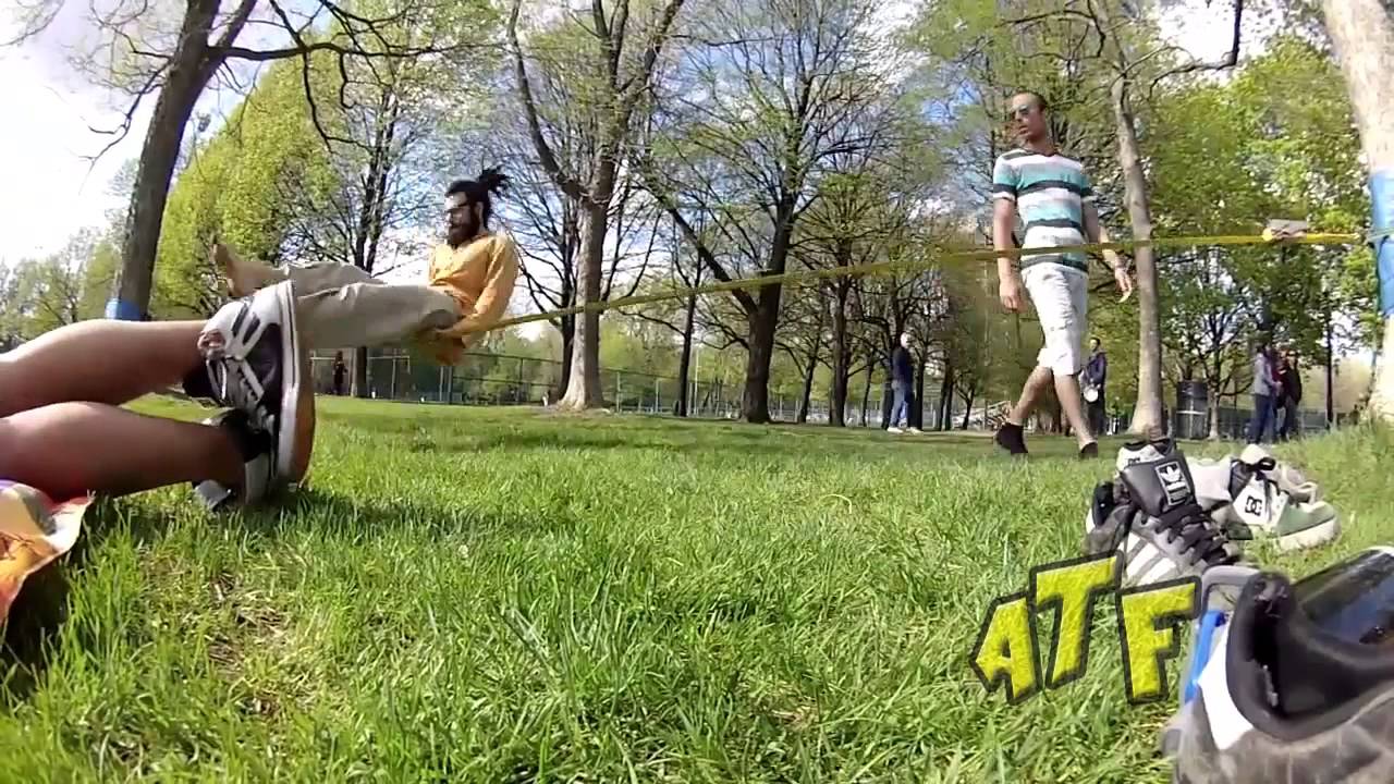 Slacklining Fails Compilation! HD! 2014!