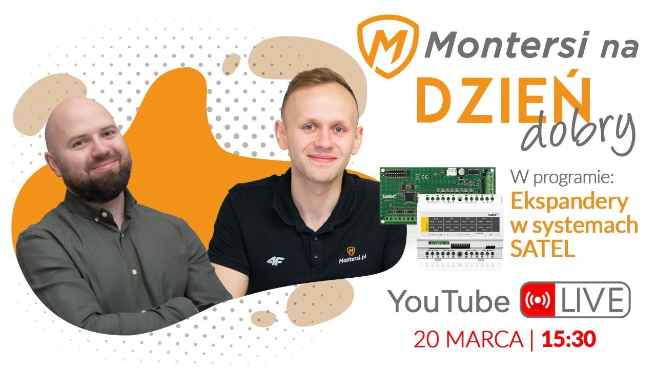 Ekspandery w systemach Satel - Montersi na dzień dobry - LIVE