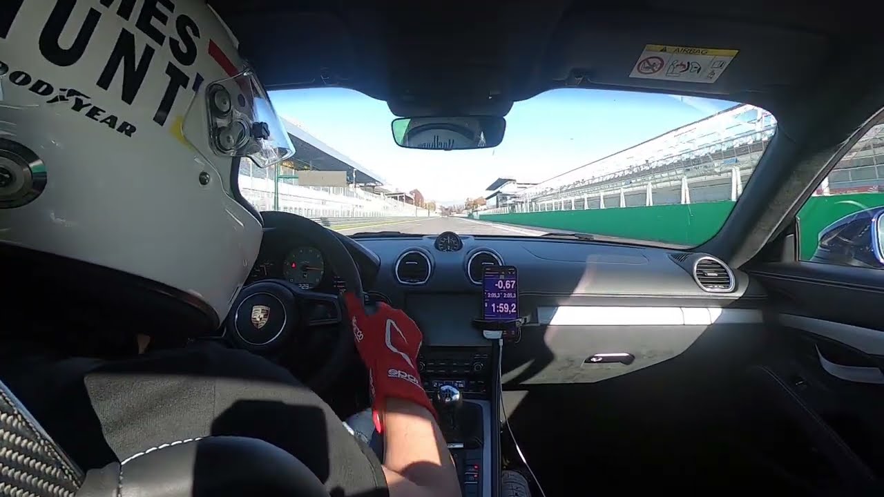 PORSCHE 718 GT4 - Monza TrackDay- 20/11/22 - 2:04,67