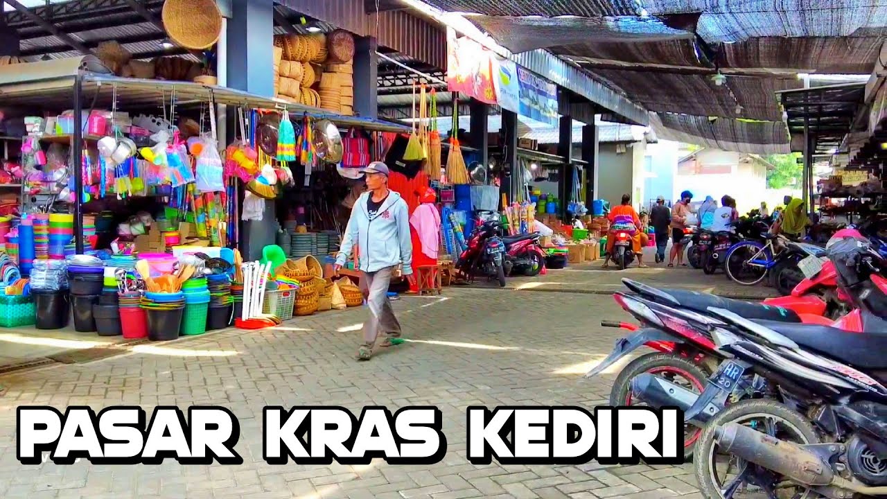 SUASANA PASAR KRAS KEDIRI