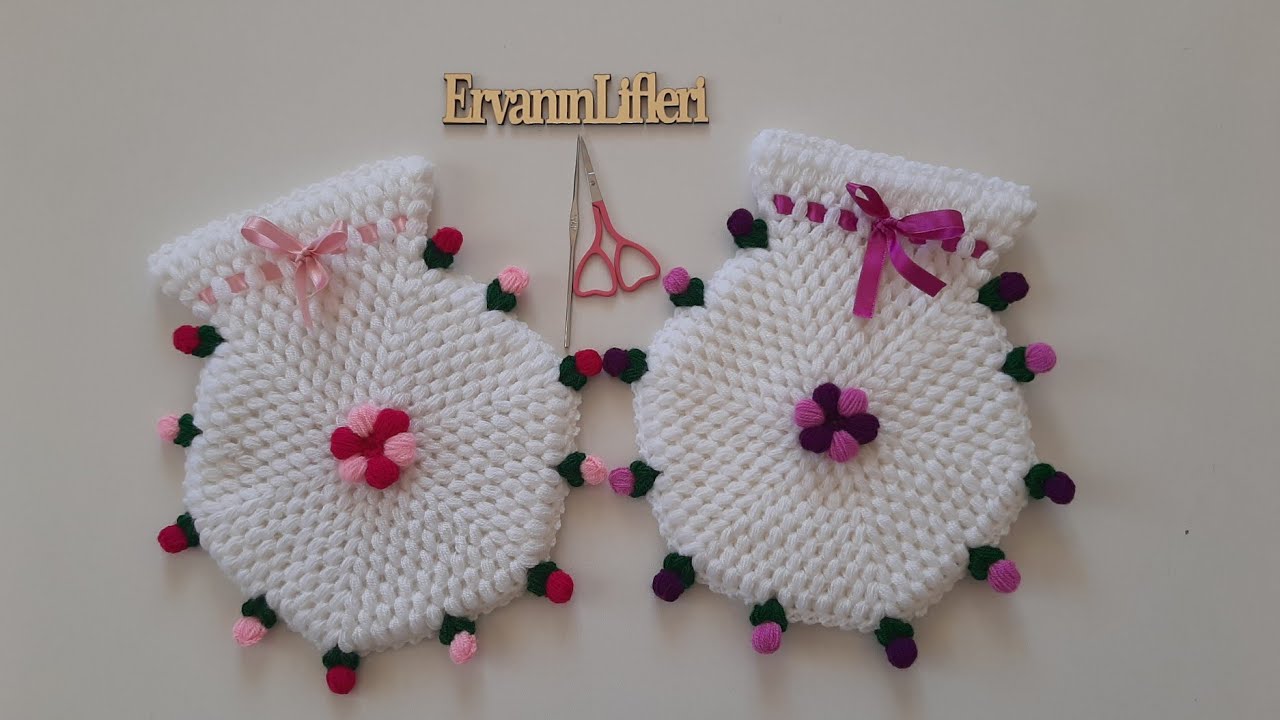 Ervanın Lifleri  - Çıtı pıtı çiçekli cift katlı lif modeli