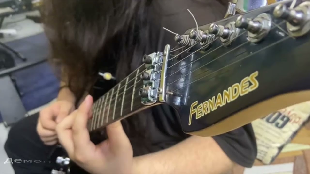 Обзор на электрогитару Fernandes с Floyd ROSE