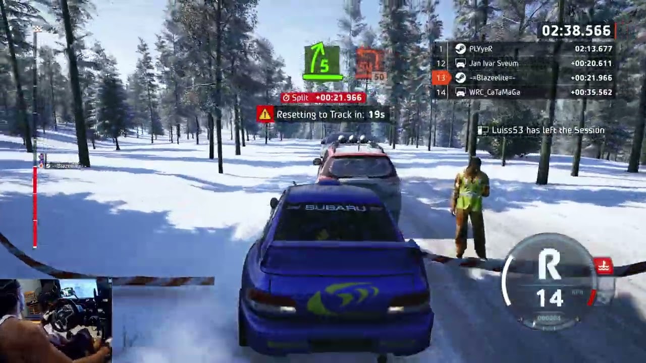 EA Sports WRC Online Race - SUBARU Impreza 1998 -  2 of 3   #gaming #simracing #gameplay