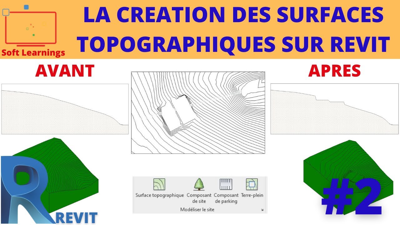 LA CREATION DU TERRAIN SUR REVIT #2