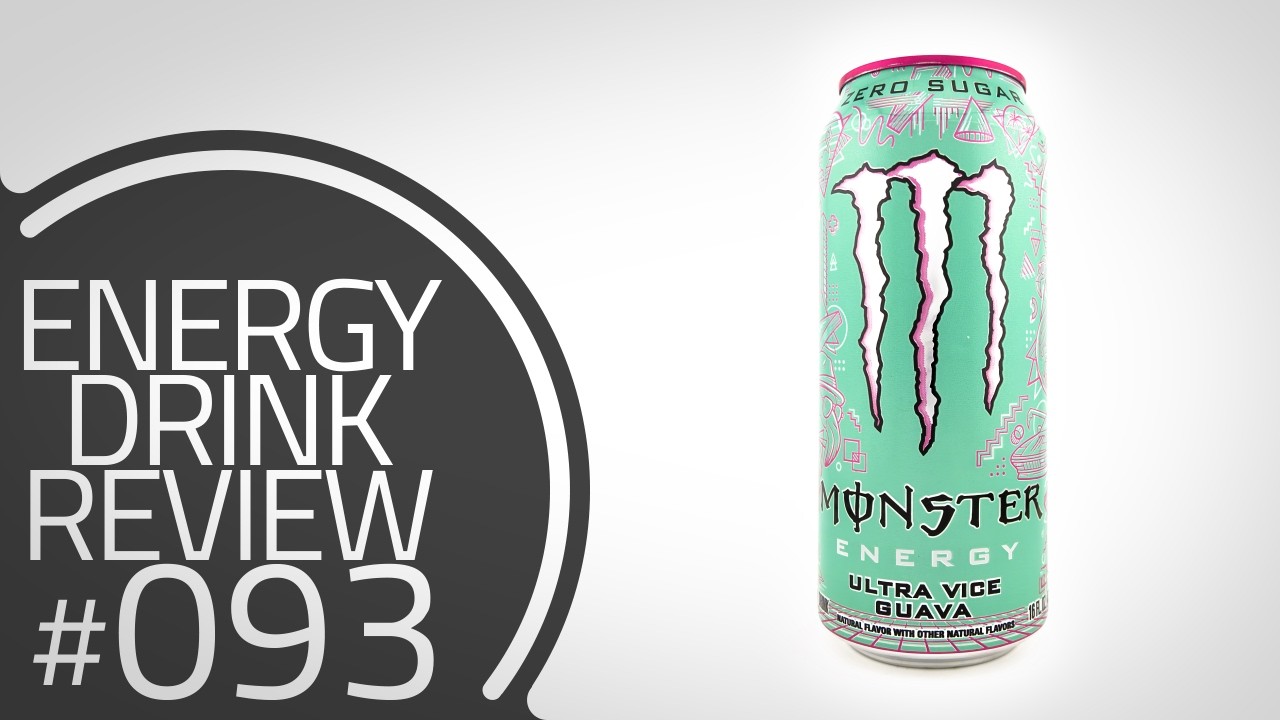 Обзор энергетического напитка №93: MONSTER - ULTRA VICE GUAVA