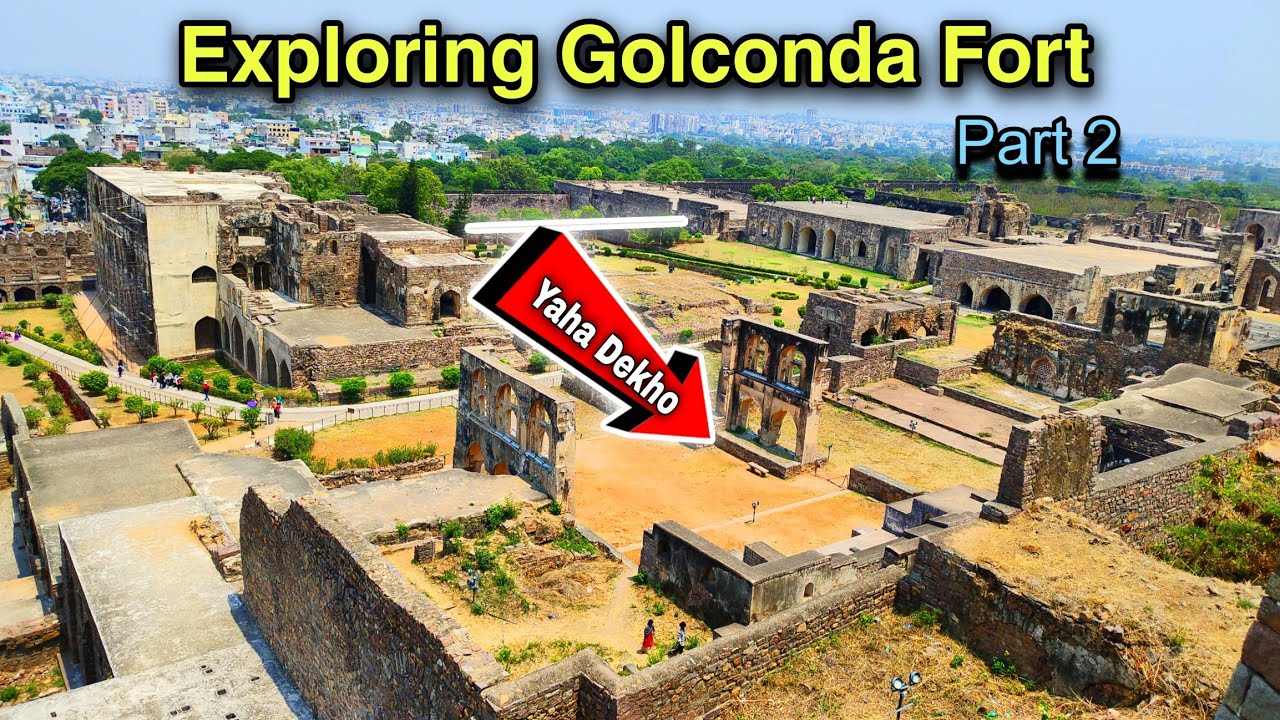 EXPLORING GOLCONDA FORT Part 2 | Hidden Secrets of QUTUB SHAHI DYNASTY @TheTigerofMysore