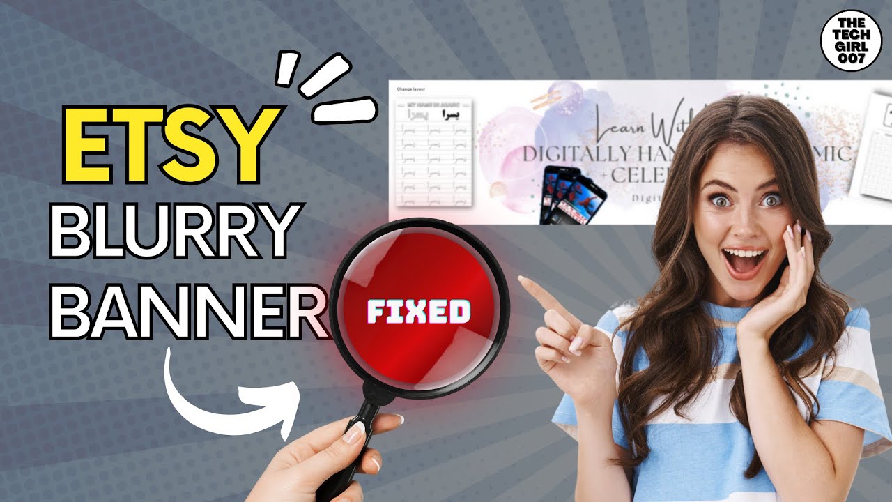 ✅ HOW TO FIX A BLURRY ETSY BANNER IN CANVA EASILY | Canva Tutorial for beginners