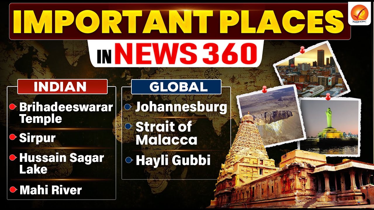 Places in News UPSC 2025-26 I UPSC Prelims 2026 I Geography in news I Nov 4th Week