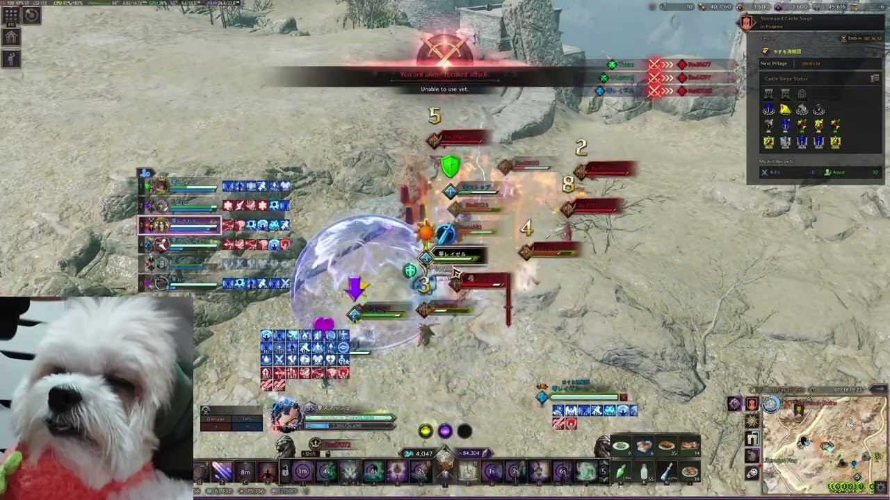 Throne and Liberty | 01/18 Castle Siege | JP - Titanspine