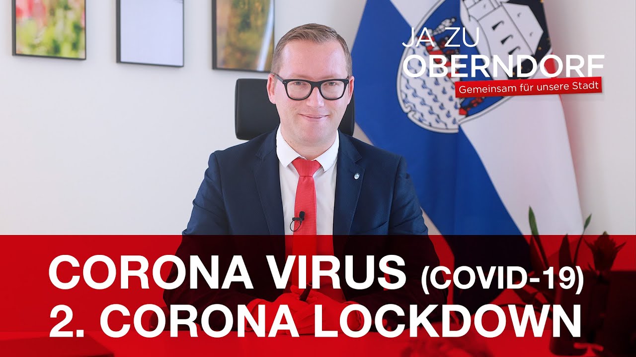 Information des B&uuml;rgermeisters zum Lockdown