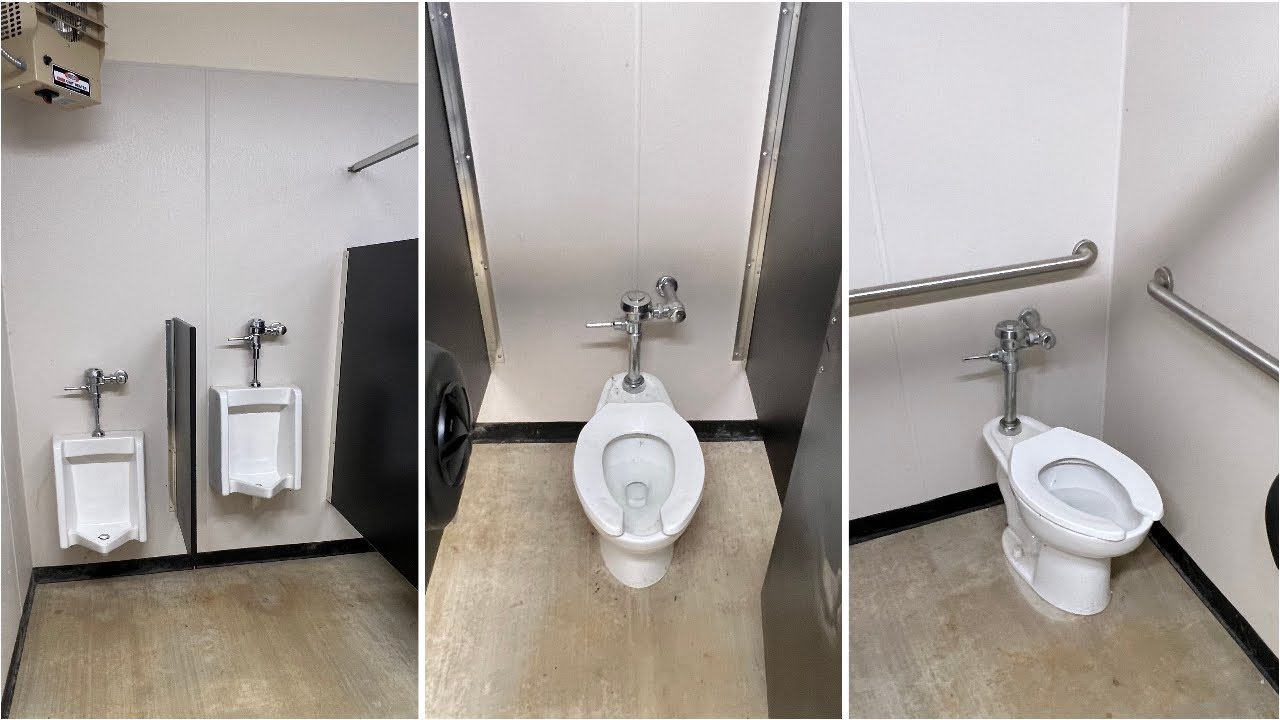 Baseball Stadium Men’s Restroom Full Shoot!