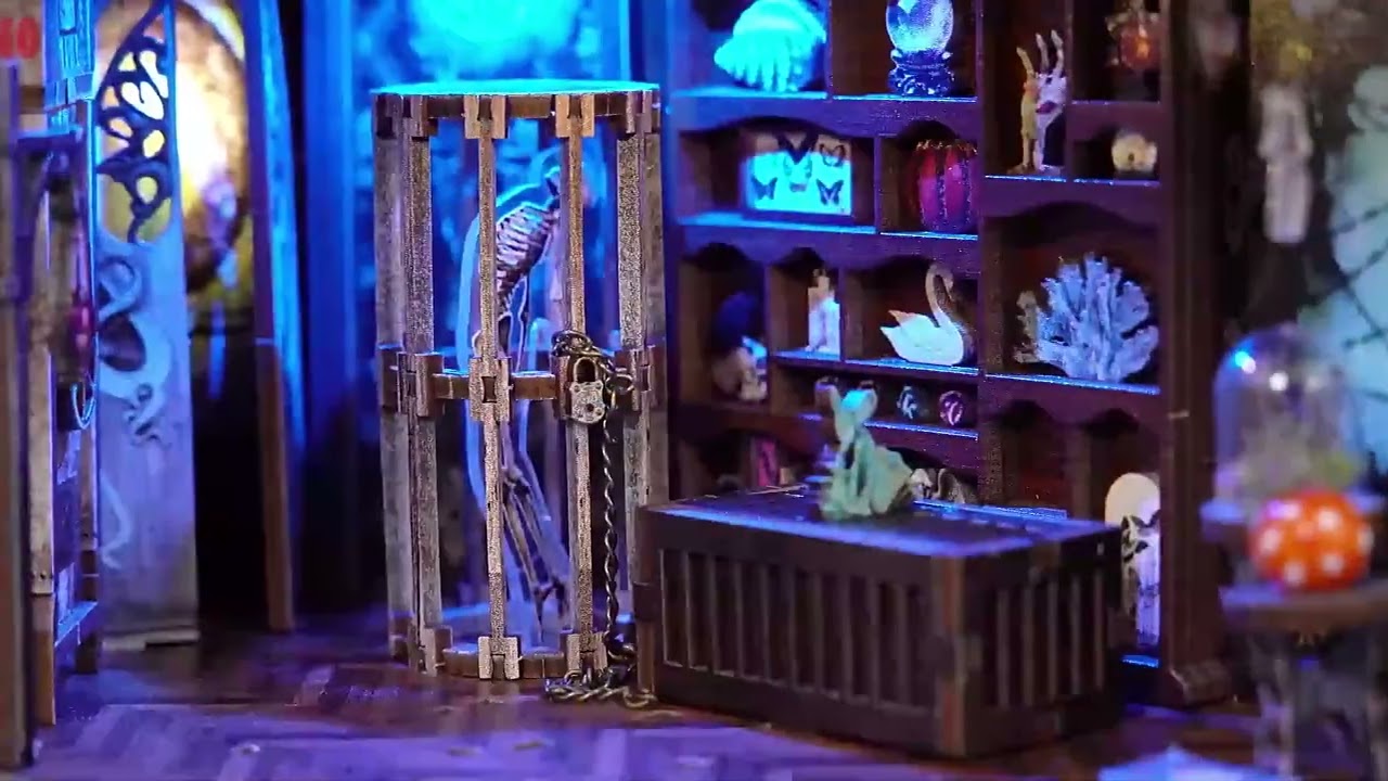 Chamber of Exotic Beasts DIY Book Nook Kit