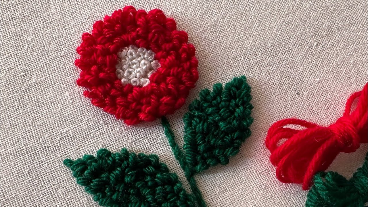 Flawless  easy embroidery technique | hand embroidery | hand stitch 