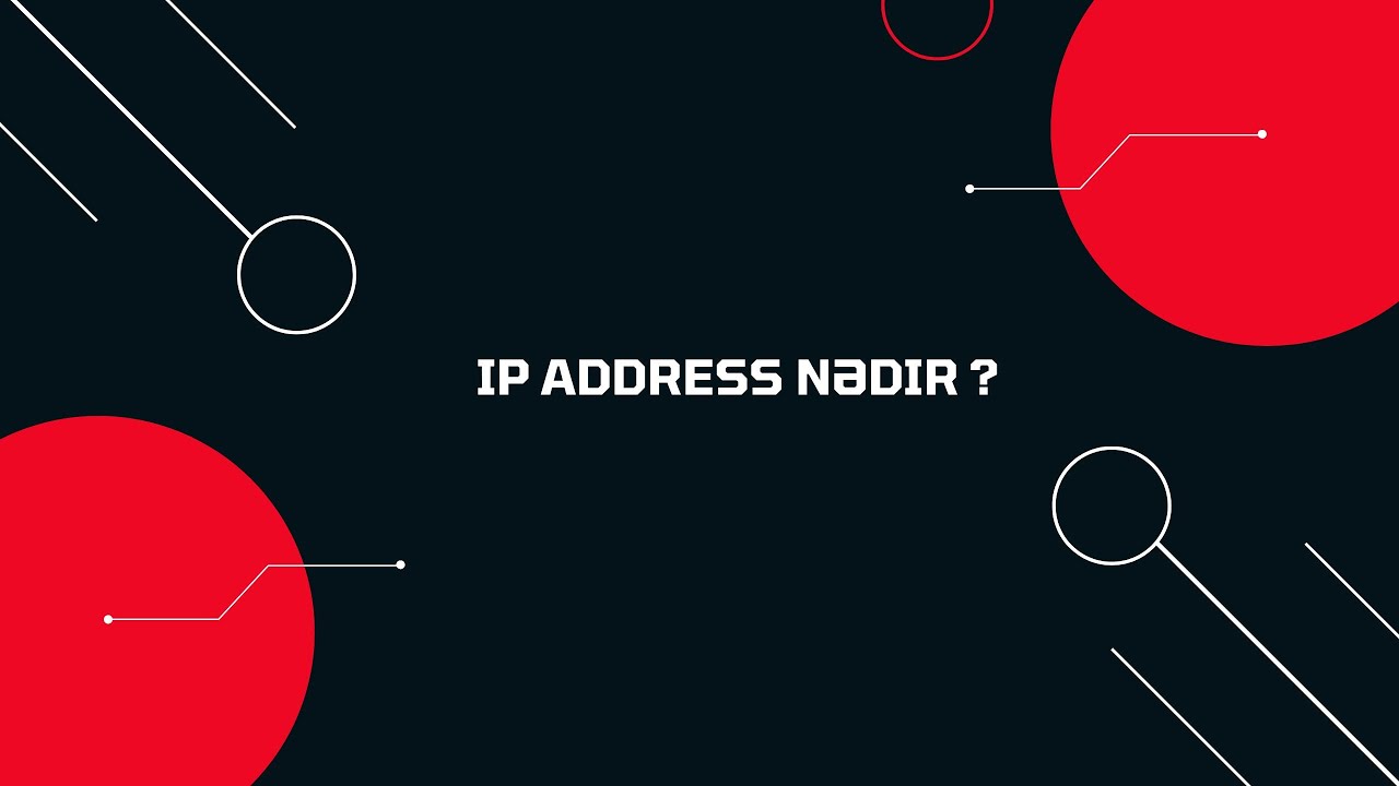 IP Address nədir ? Windows Server 2022 də İP address anlayışı