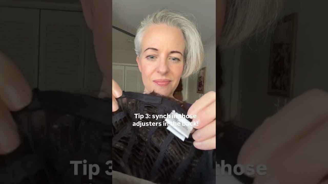Tips to fix a big wig cap...