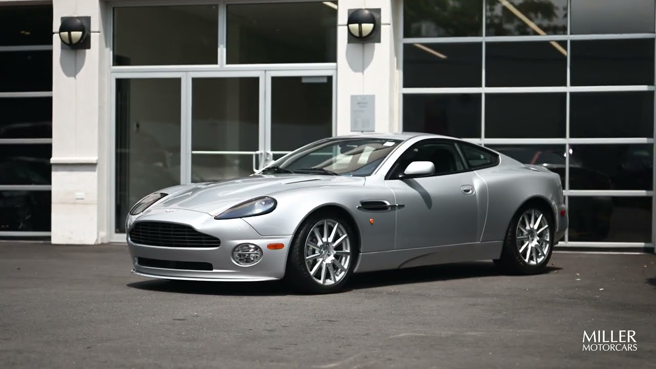 2005 Aston Martin Vanquish S: Driving A 6-Speed Manual Iconic Limited Edition V12 Beast!