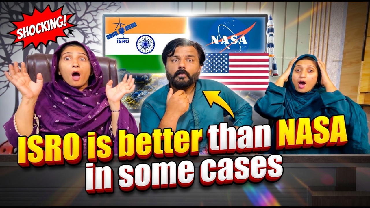 Baap Re ISRO is Better than NASA in Some Cases | Pakistani Shocked Reaction
