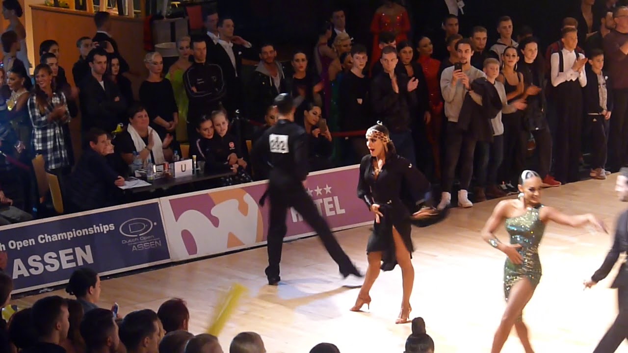 Sam Shamseili & Liza Lakovitsky, DEN / Assen 2018 , F / Cha Cha Cha