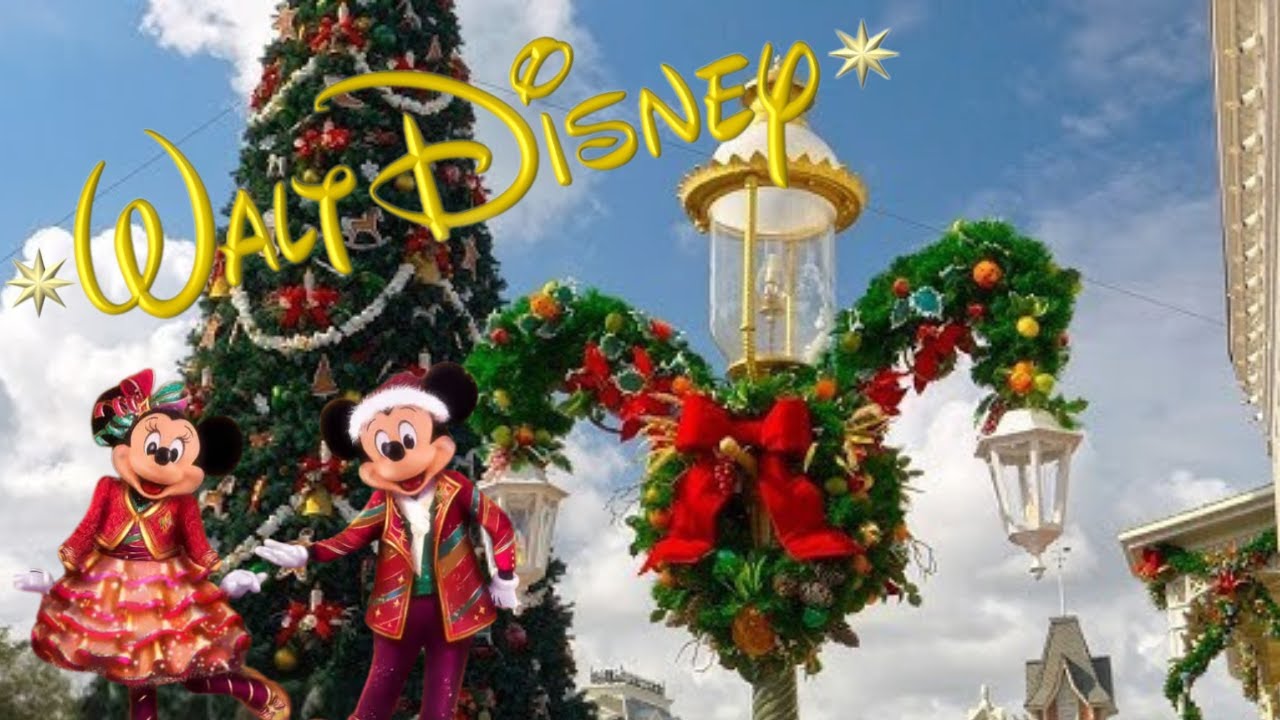 Christmas time at Walt Disney World.