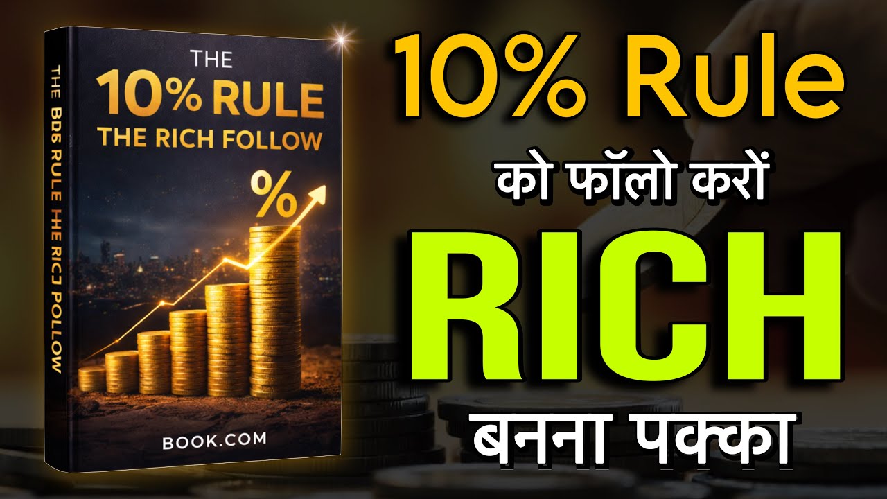 बस 10% Income बचाओ और Rich बनो | The 10% Rule The Rich Follow | Hindi Audiobook Summary