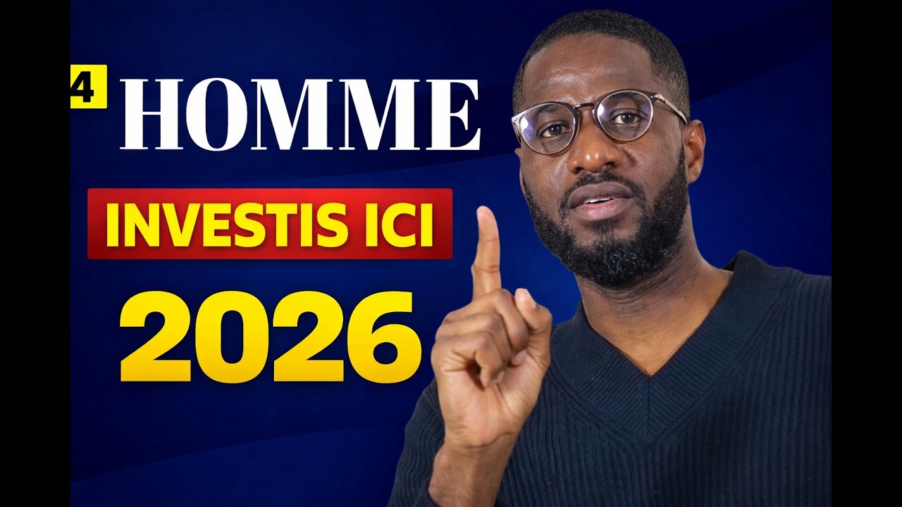 En tant qu’homme, voici les 4 domaines clés où tu dois t’investir en 2026 JUSTE CRÉPIN GONDO