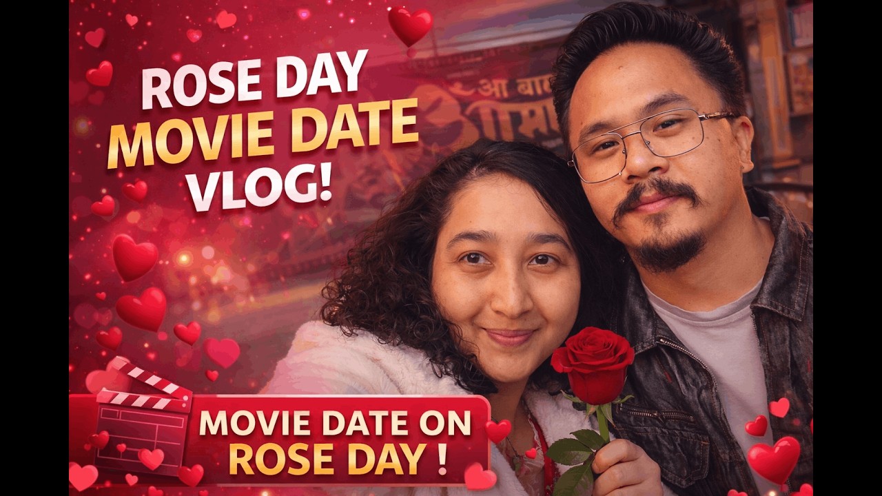 बिहानै रुनु पर्‍यो 😡 ||  Rose Day ma kasto gift ho yo? Movie herna jane vanda yetro lafada! 😭🥀🎬