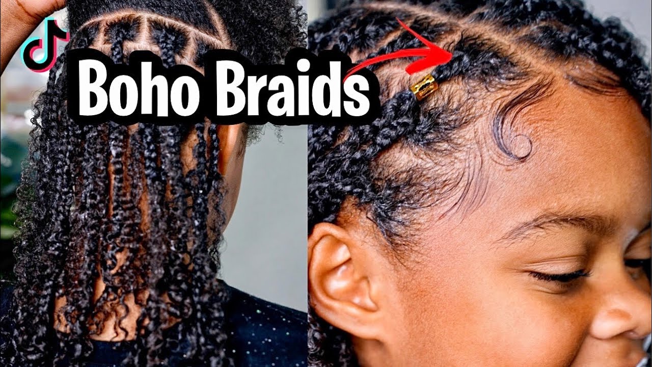 How to Do Boho Braids With Natural Hair On Kids