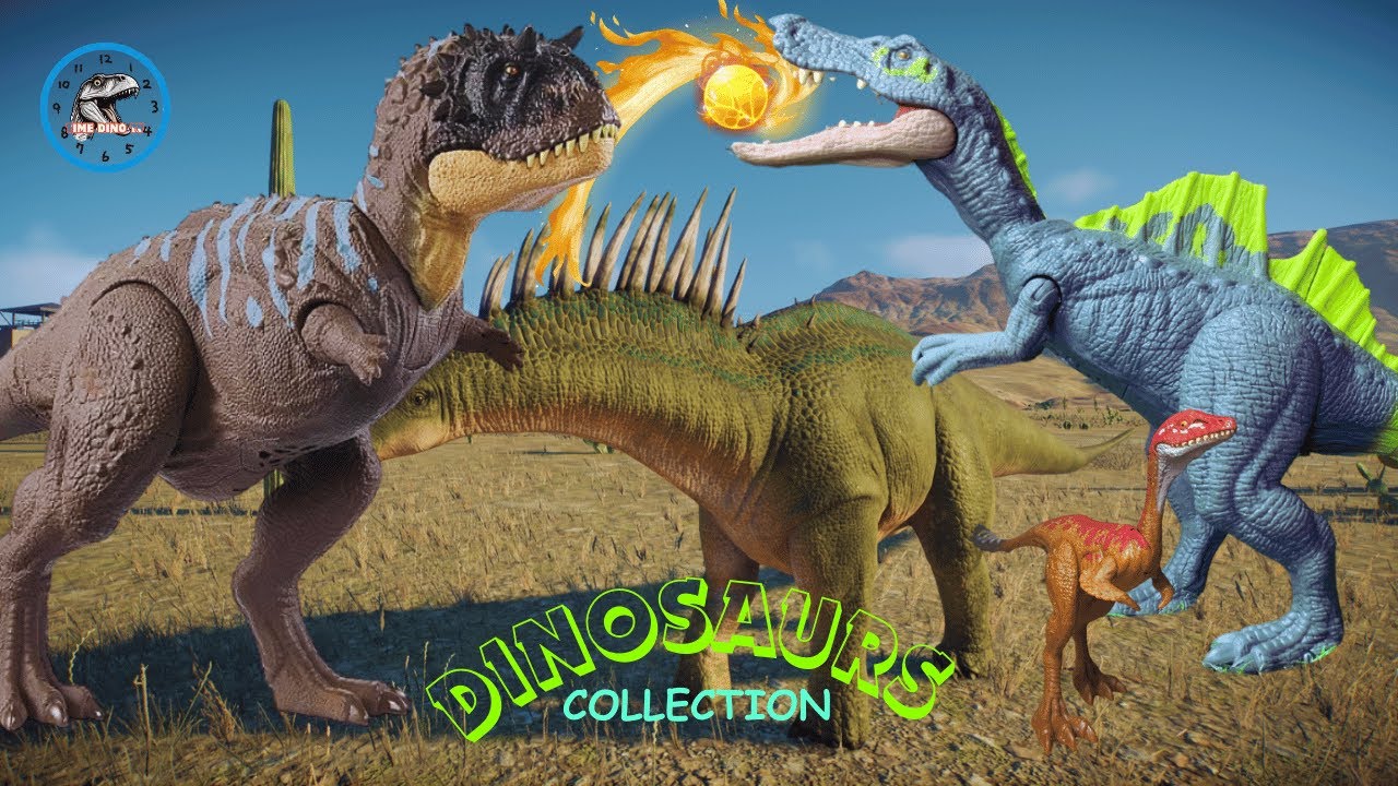 Mid-range Dinosaurs Collection: Veloci, Herrerasaurus, Avaceratops, Sauropelta | Jurassci World !