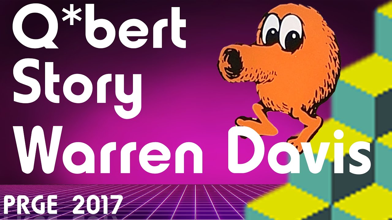 PRGE 2017 - The Story Of Q*bert Warren Davis - Portland Retro Gaming Expo 1080p