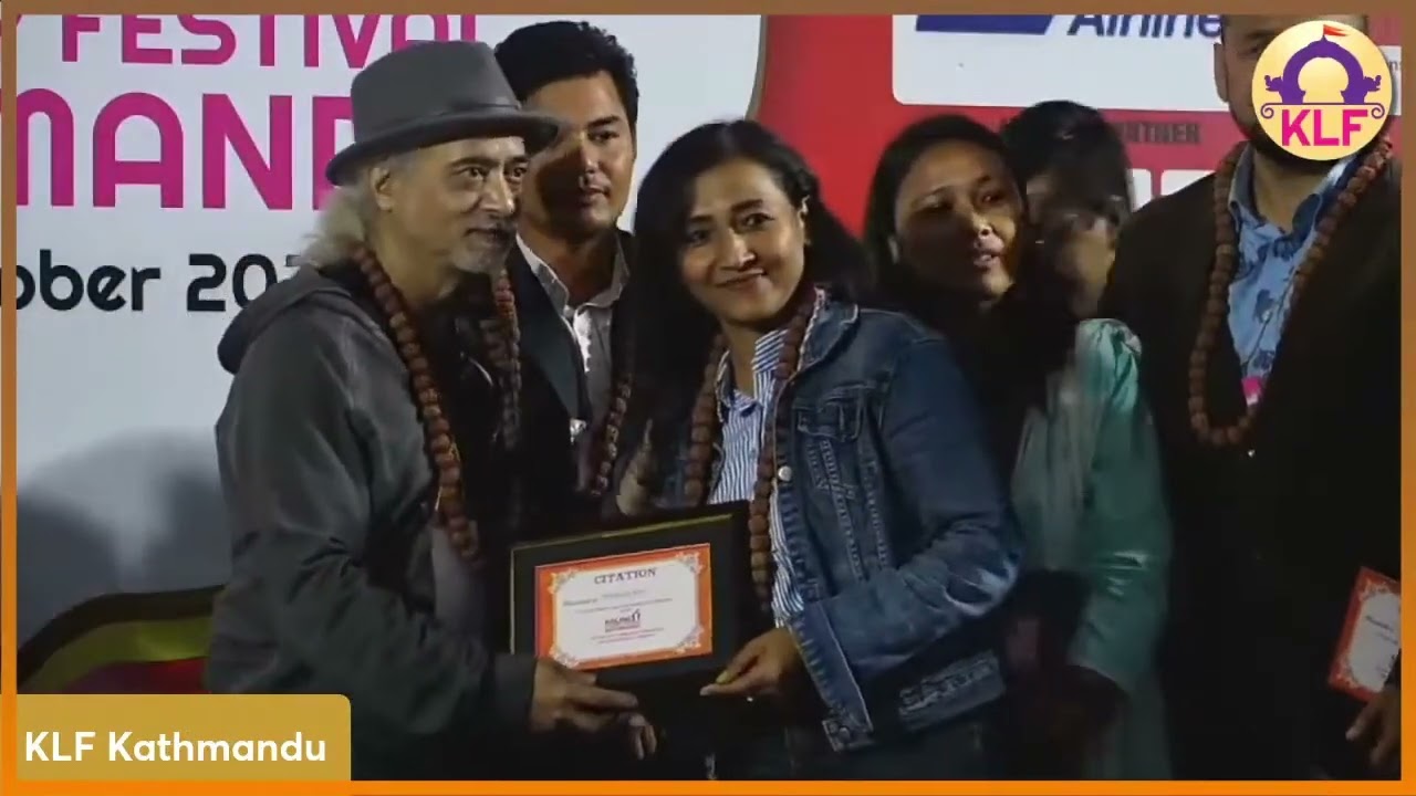 Award distribution ।।Kalinga Literature festival।।Poetry Recitation।। Nirupam/Baburam Shrestha/ 