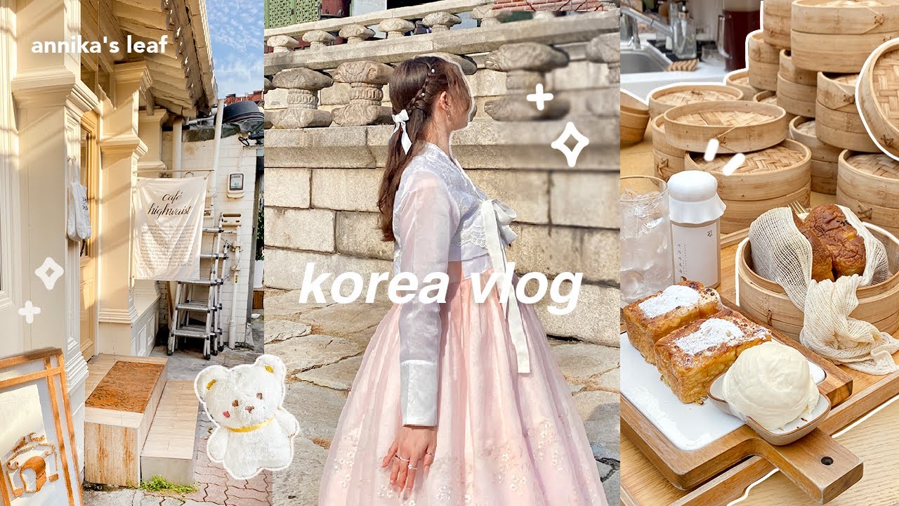 KOREA VLOG🎐🐈 gwangjang market, busan trip, cafes, hanboks, hangang picnic, traveling w subscribers 🤍