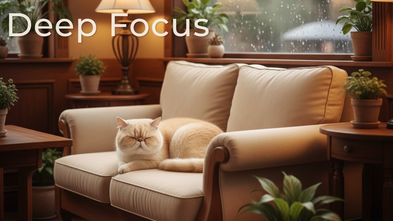Deep Focus Cafe Jazz 🎧 136 Minutes of Soft Guitar & Piano for Work, Study & Calm Productivity