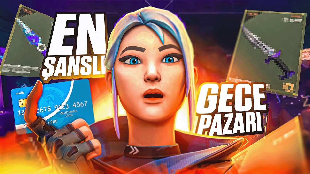Valorant’ta 30 Takipçimin GECE PAZARINI Açtım! EN İYİ Marketi ALDIM.