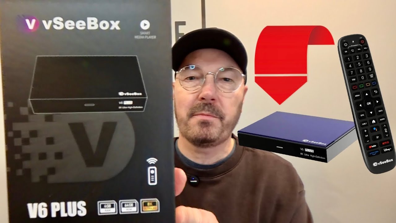 Обзор Android-приставки VseeBox V6 Plus с совершенно новой функцией, новым дизайном и новым пульт...