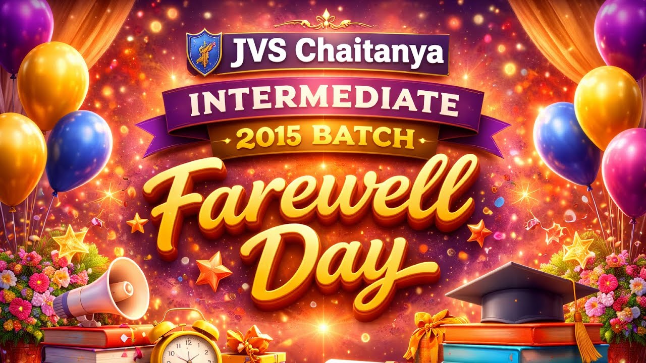 003.JVS Chaitanya Intermediate 2015  Batch Farewell Day | Part 3: Highlights & Performances