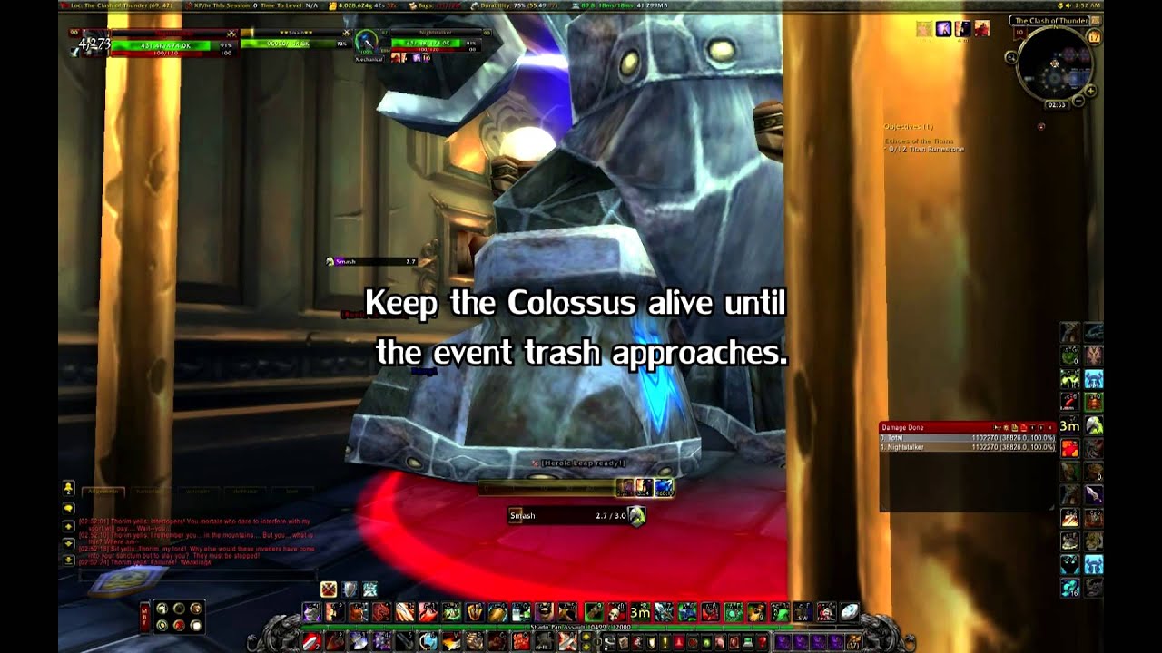 Solo: Thorim 10man hc || Arms Warrior lvl90