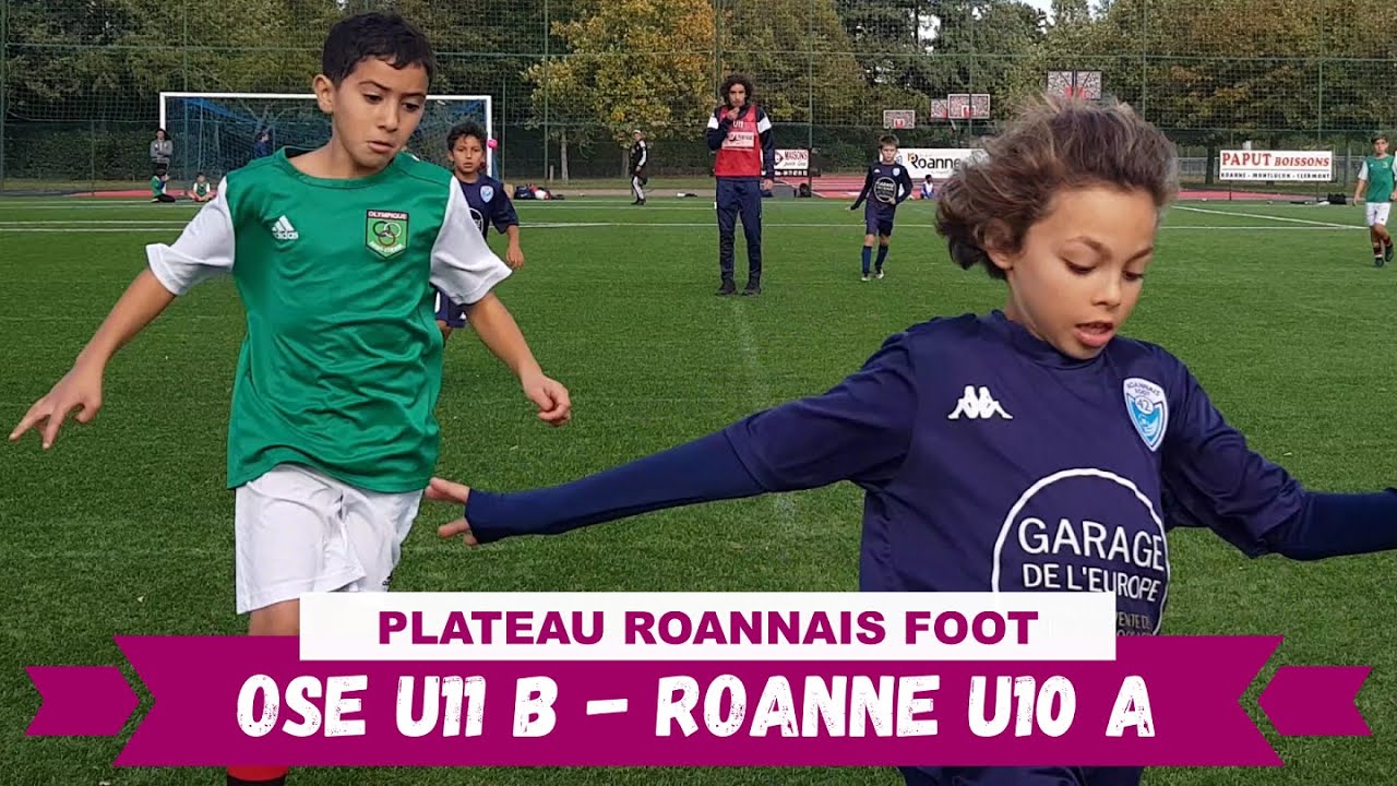 2023-10-28 // OSE U11 B - ROANNAIS FOOT U10 A (Plateau Roannais Foot) Match 7