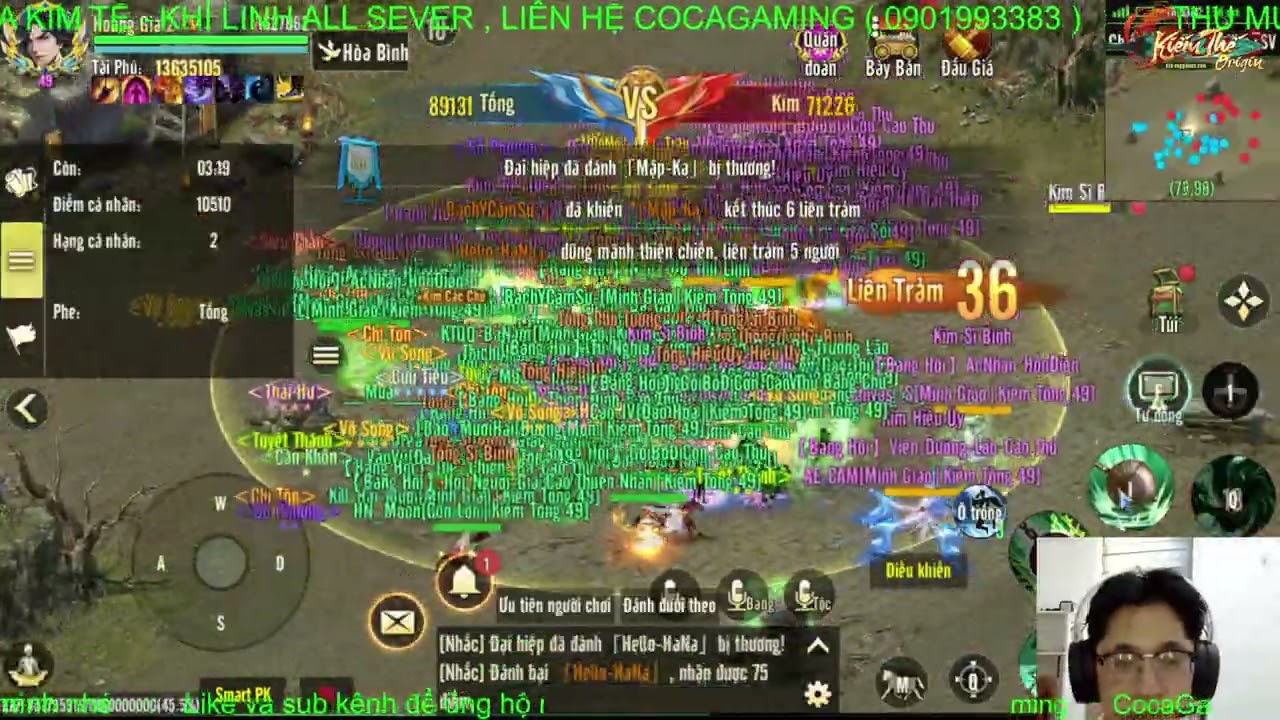 Kiếm Thế Origin :TEST MINH GIÁO CHÙY Ở CỤM MÁY CHỦ CŨ SẼ NTN? TANKER CHÍNH HIỆU NHƯNG KO THIẾU ĐAME!