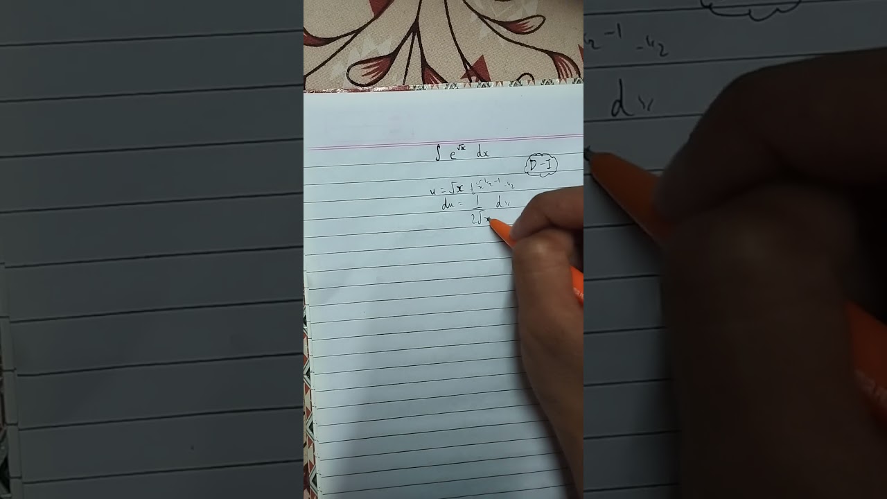 Exponential Integral #maths #calculus #integration