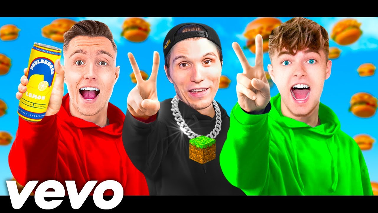 YOUTUBER singen BURGERPOMMES 2 SONG! 😱