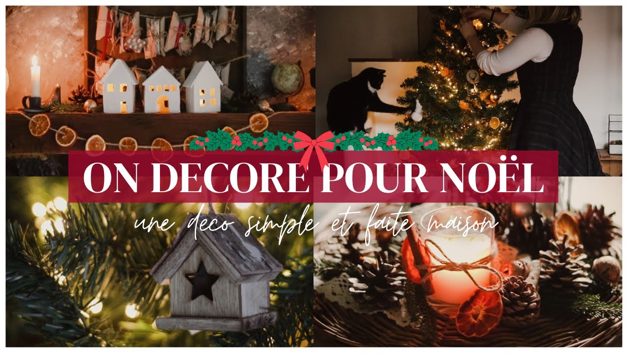 VLOG Slow Life | On décore la maison pour Noël