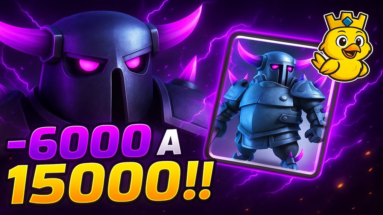 El MEJOR mazo de PEKKA para SUBIR COPAS?? 😈 clash royale 