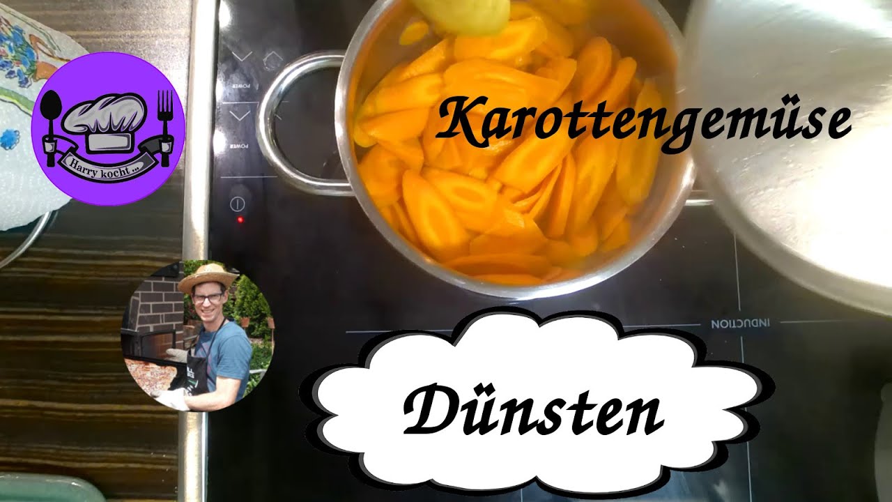Karotten "Dünsten", lecker und nährstoffreich