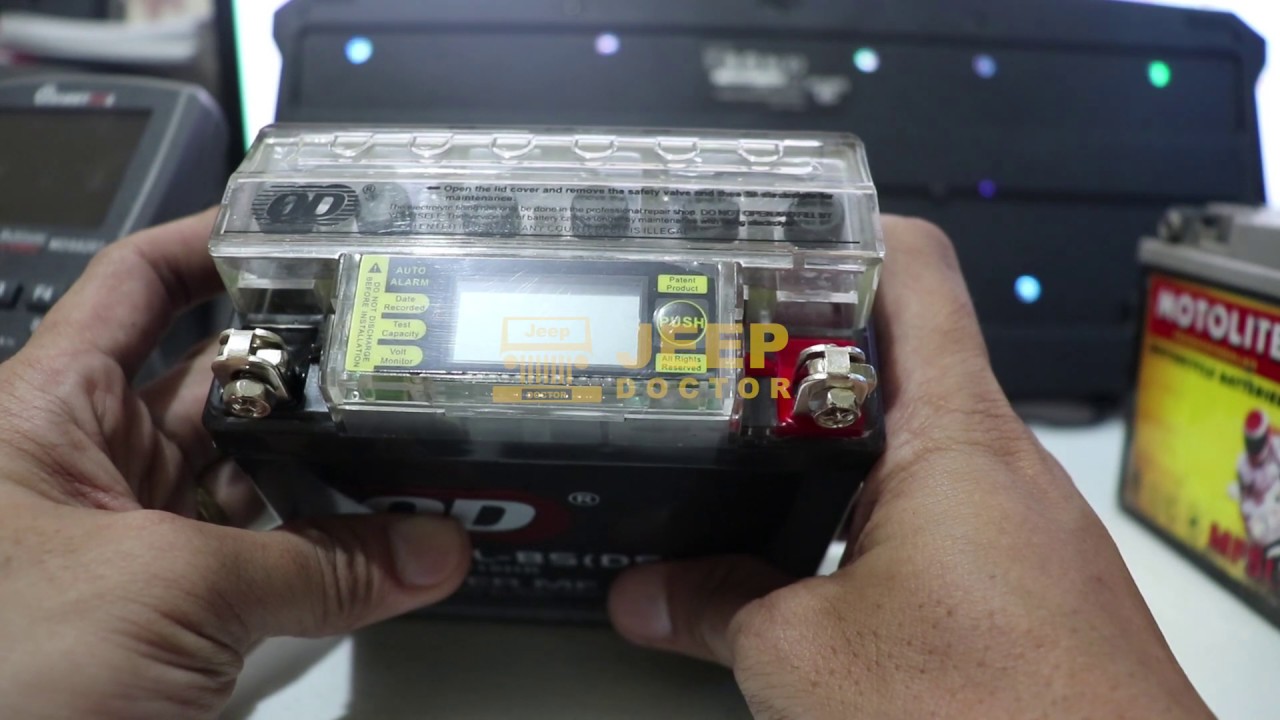 GEL TYPE BATTERY FOR MOTORCYCLE