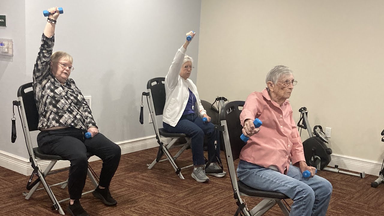 Balance Exercise Class for Better Stability | Chateau Madeleine, Melbourne FL